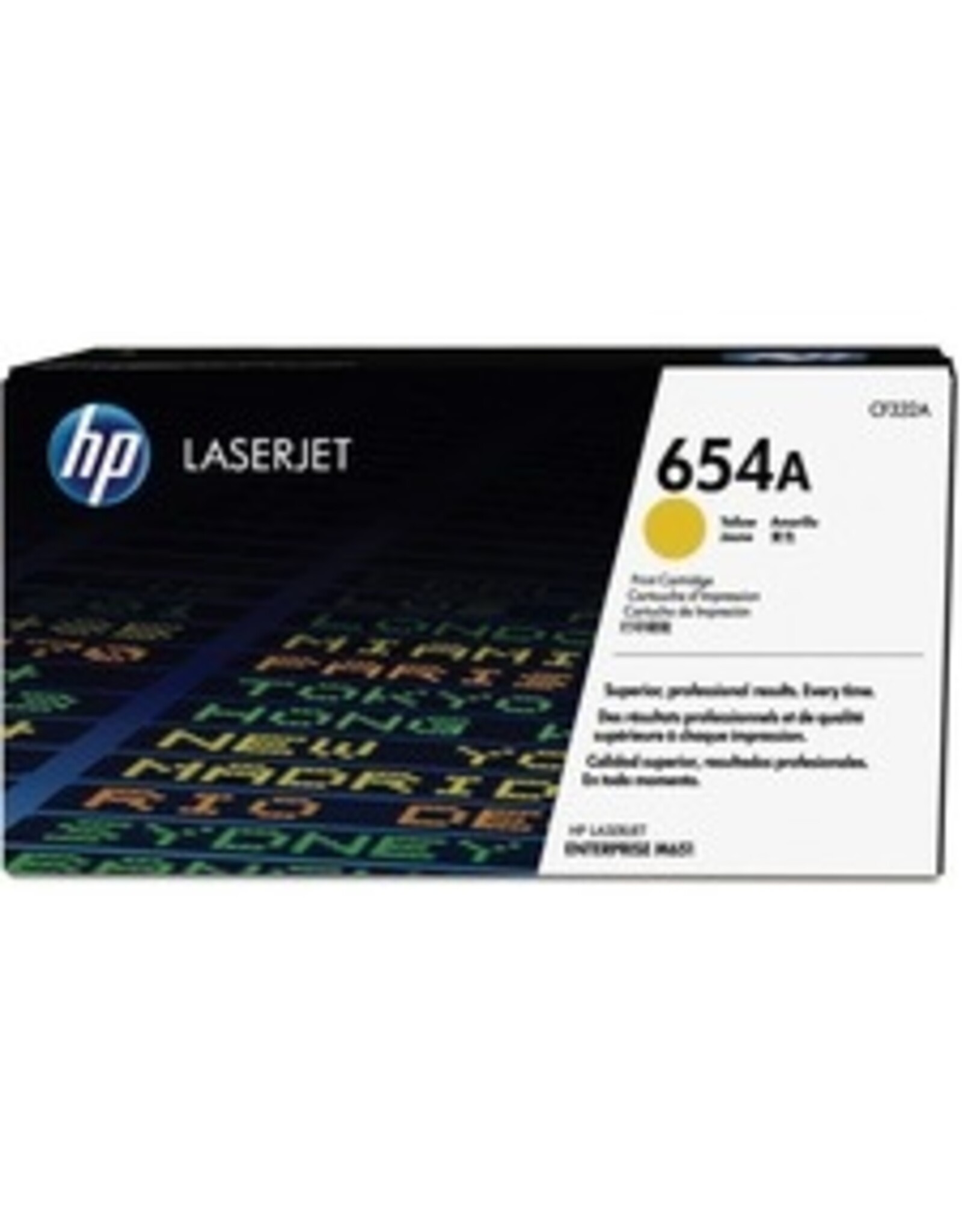 HP HP 654A (CF332A) Original Toner Cartridge - Single Pack