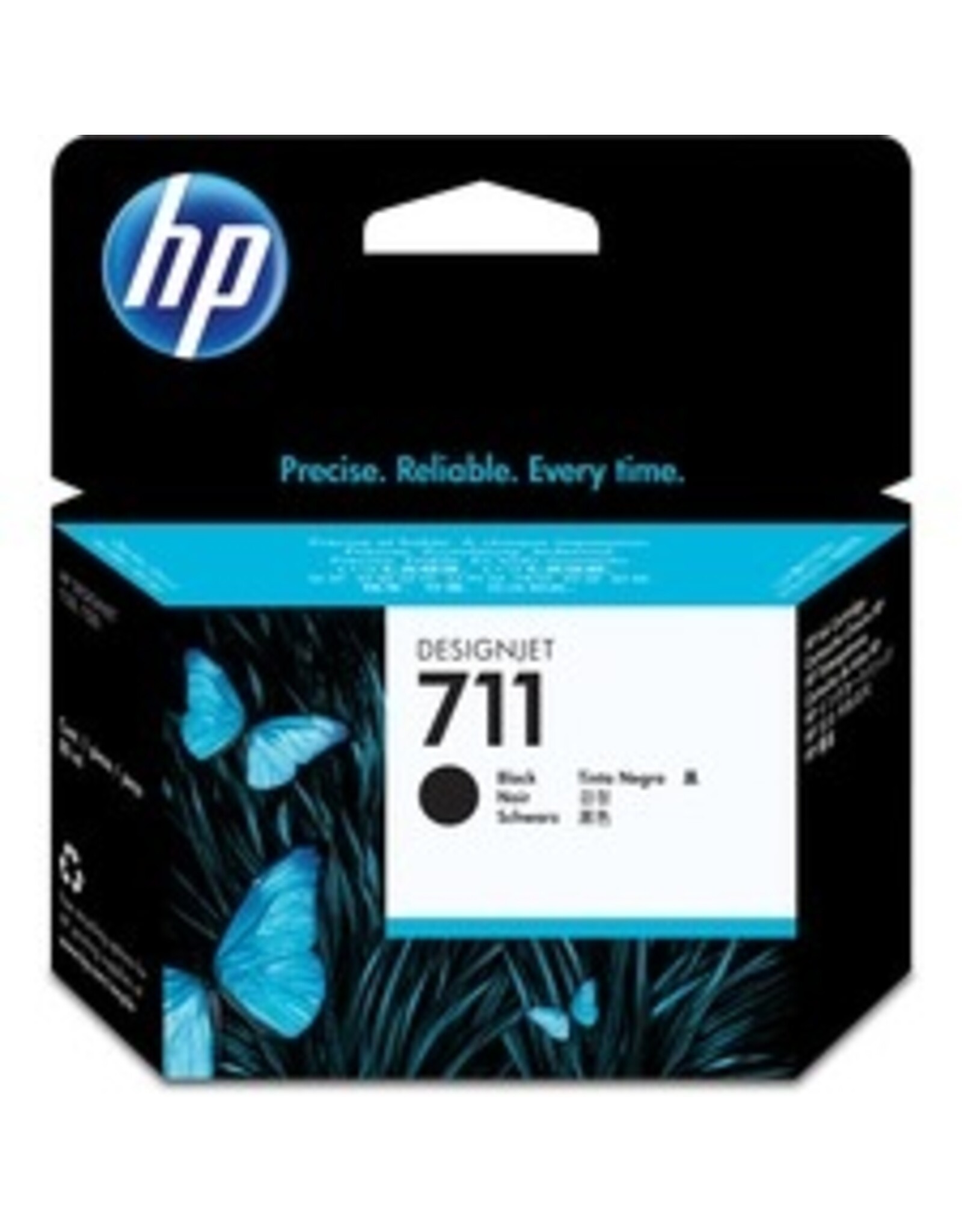 HP HP 711 (CZ133A) Black Original Ink Cartridge - Single Pack