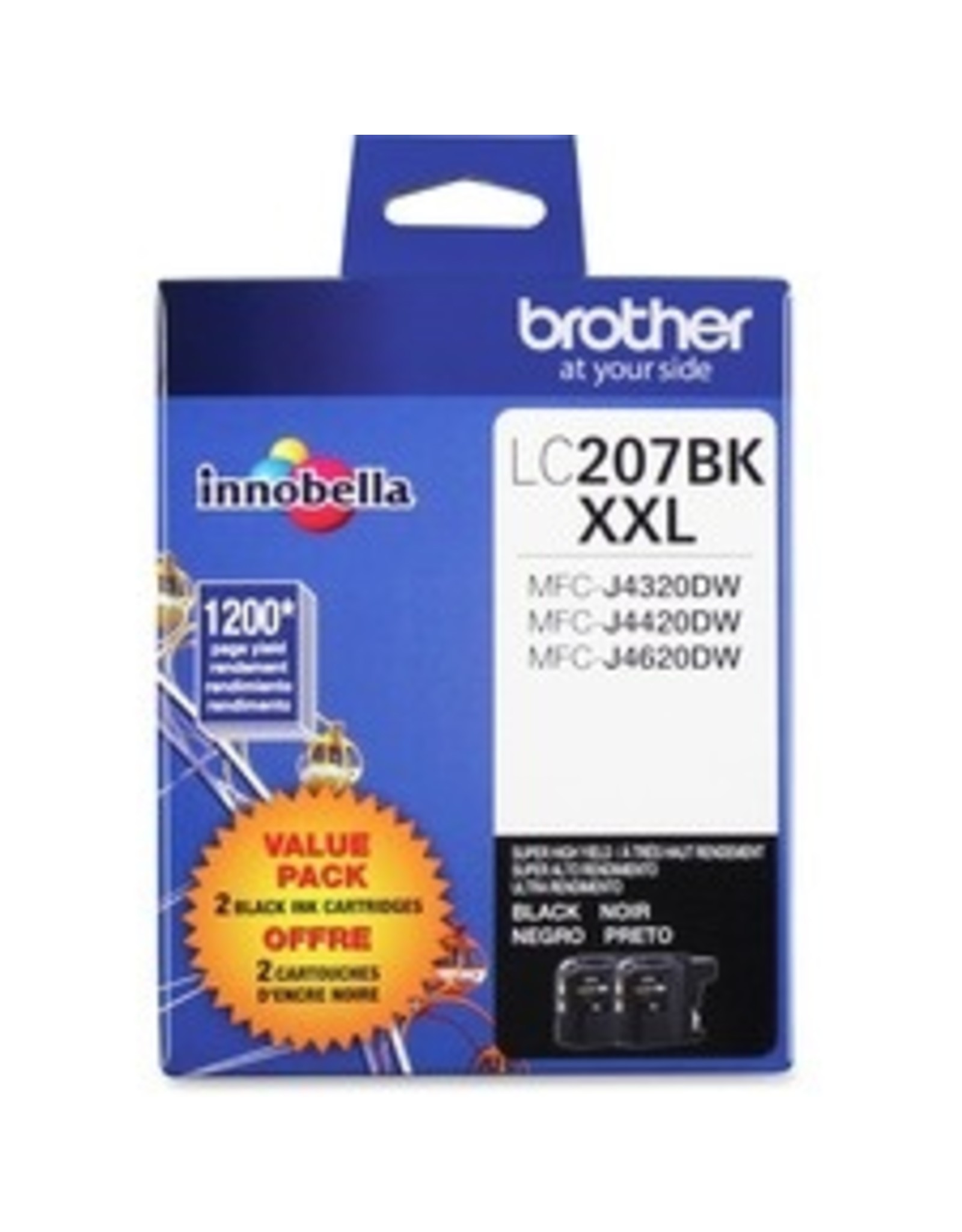 Brother Brother Innobella LC207BKS Original Ink Cartridge - Black