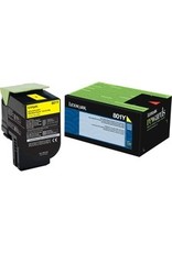 Lexmark Unison 801Y Yellow Toner Cartridge