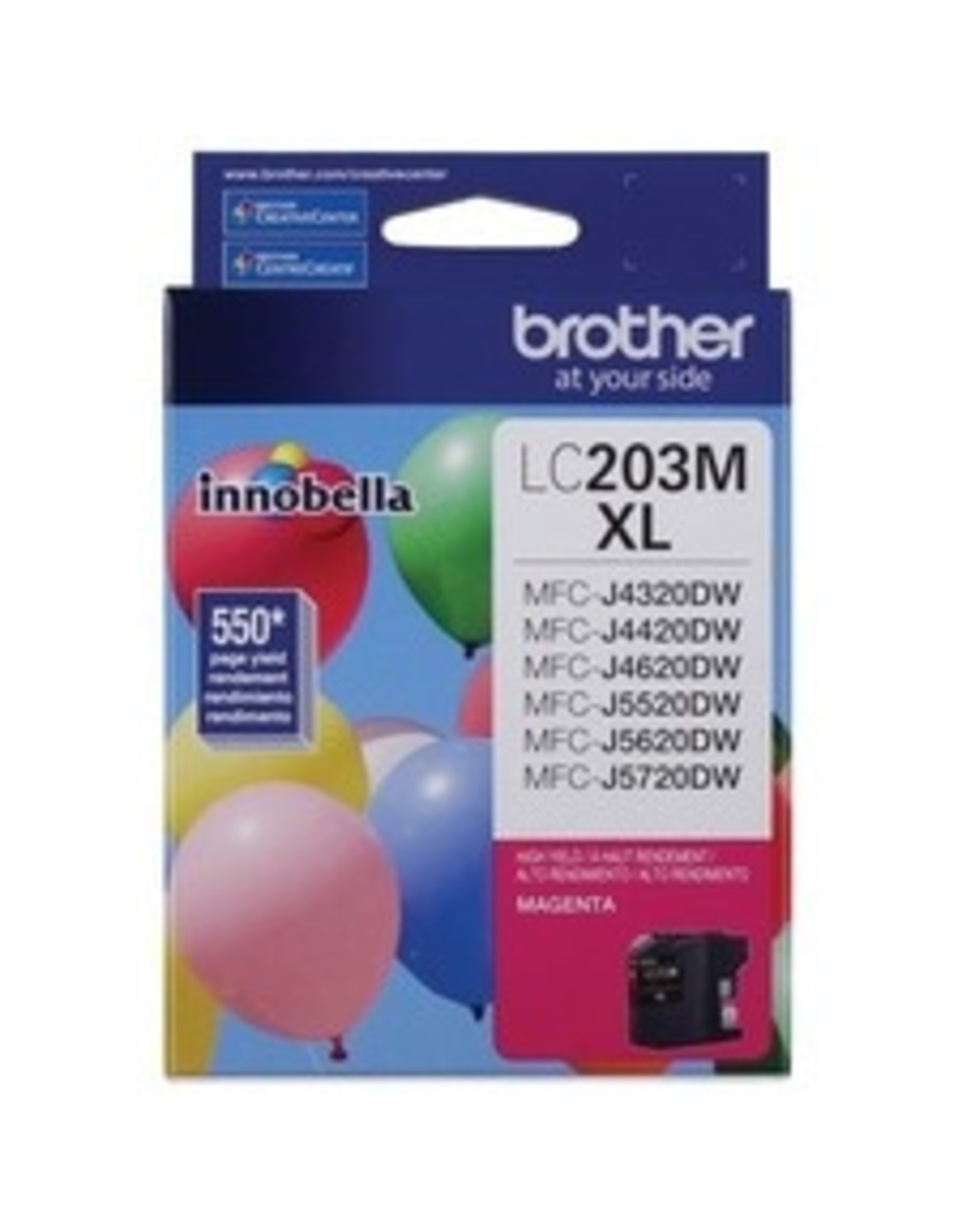 Brother Brother Innobella LC203MS Original Ink Cartridge - Magenta
