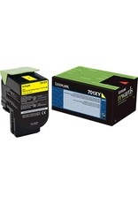 Lexmark Unison 701XY Yellow Toner Cartridge