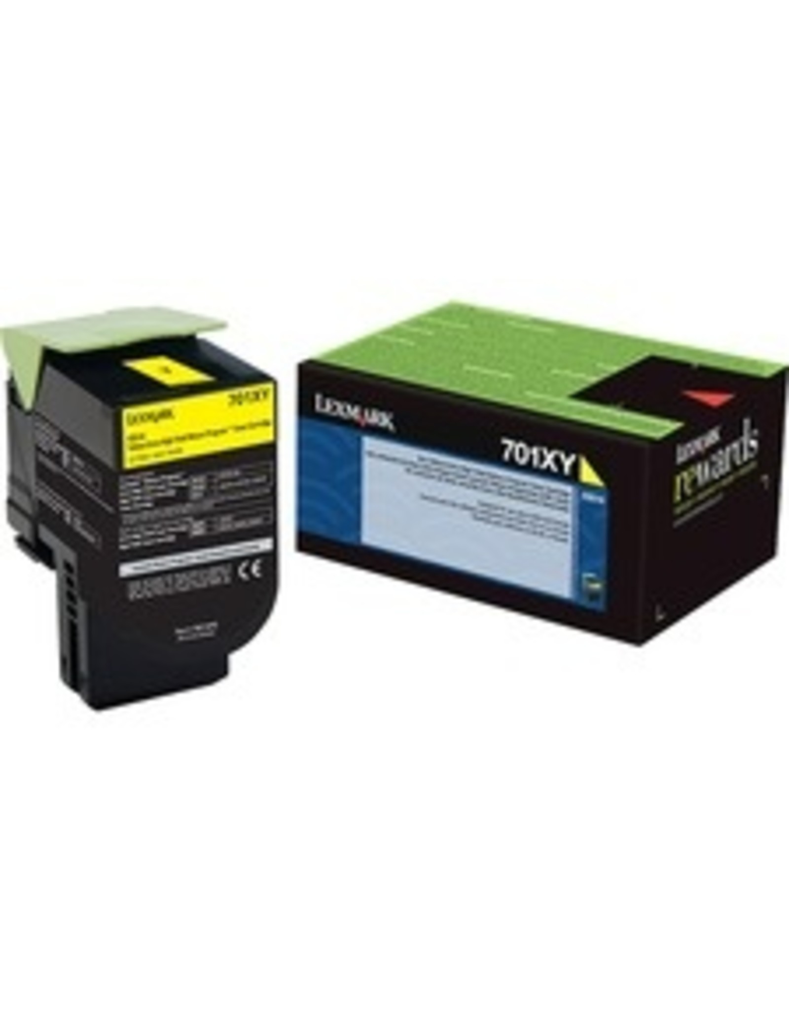 Lexmark Unison 701XY Yellow Toner Cartridge