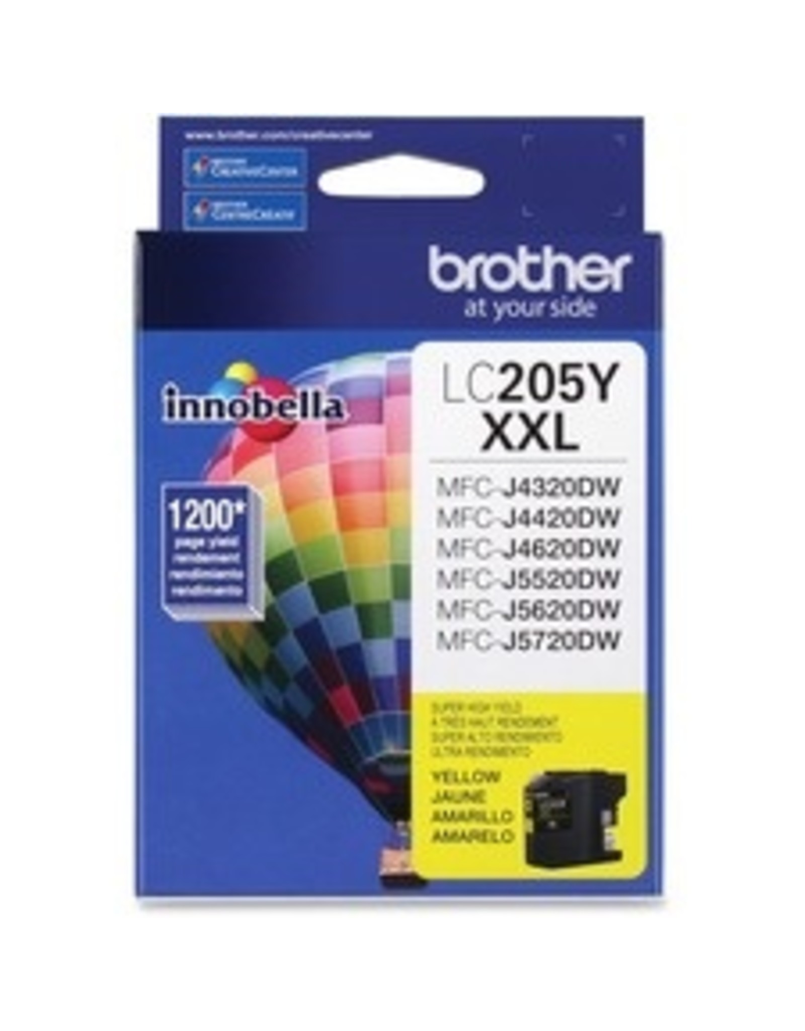 Brother Brother Innobella LC205YS Original Ink Cartridge - Yellow