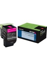 Lexmark Unison 801XM Magenta Toner Cartridge