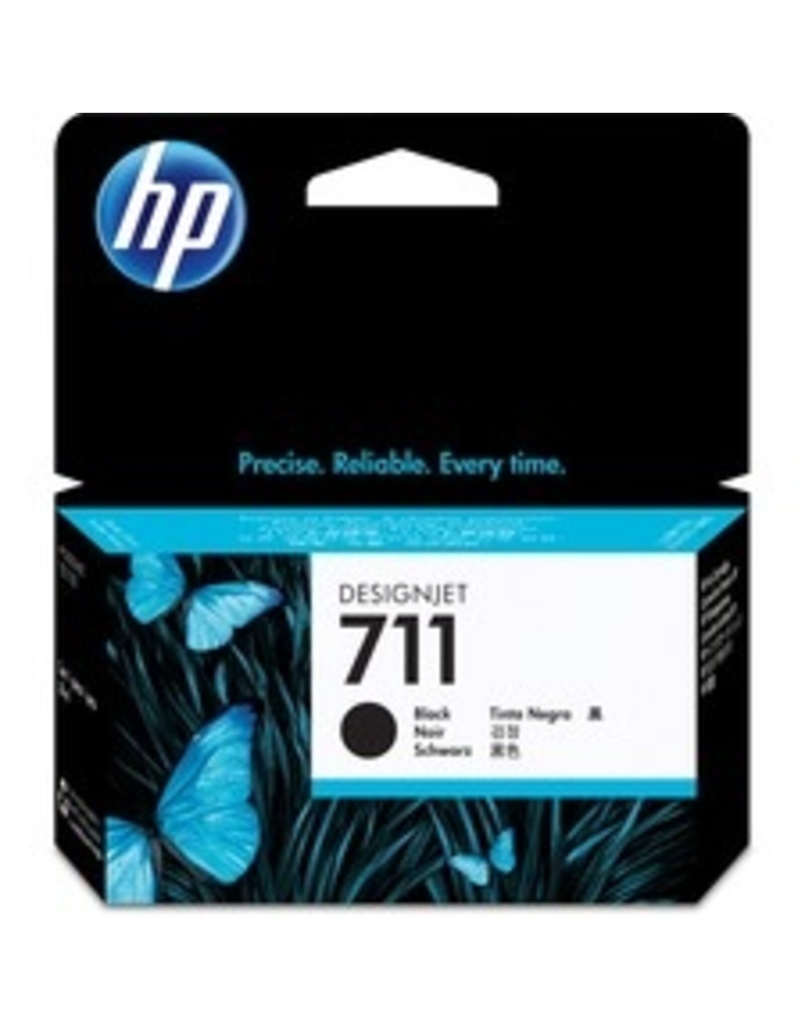 HP HP 711 (CZ129A) Black Original Ink Cartridge - Single Pack