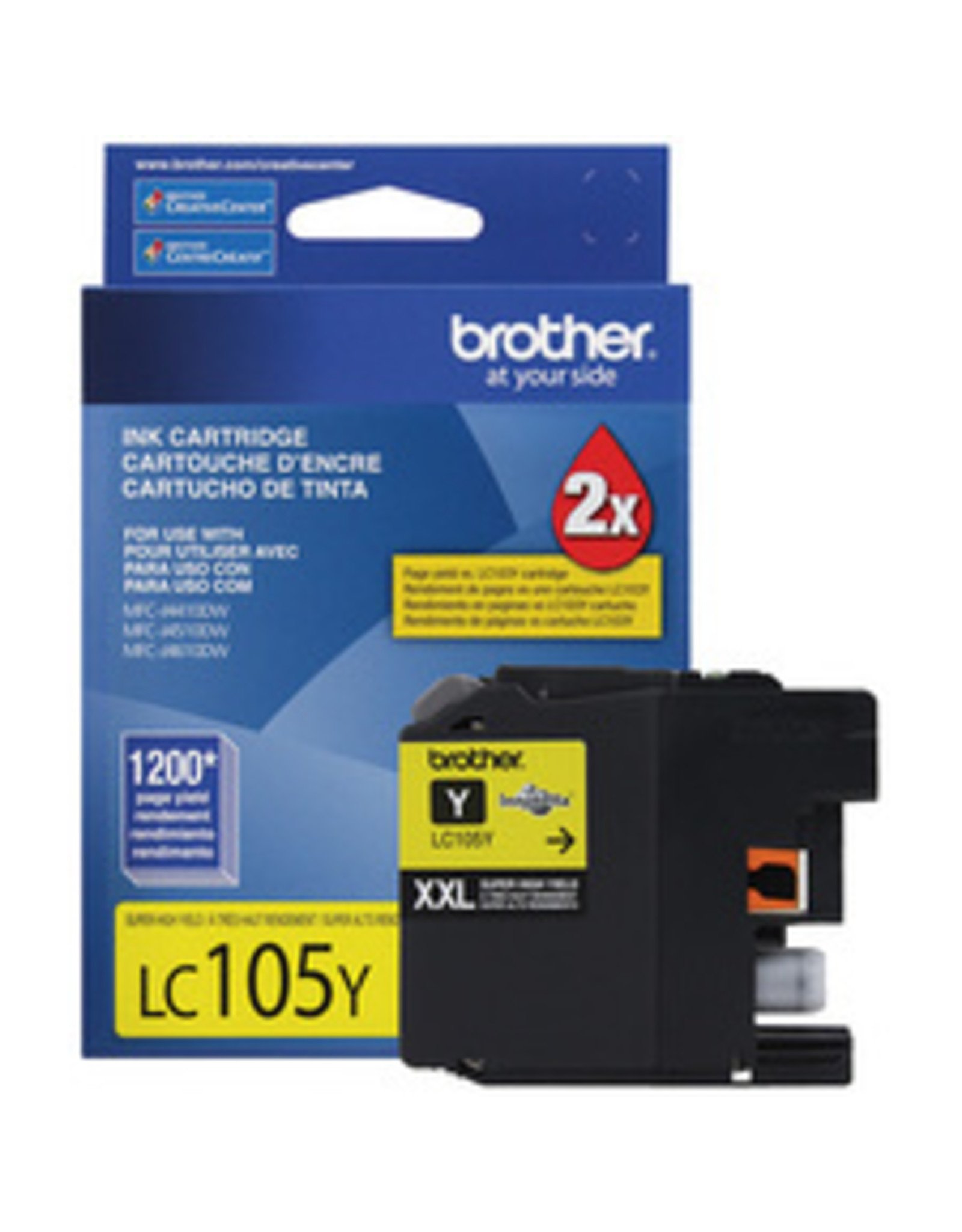 Brother Brother Innobella LC105YS Original Ink Cartridge - Yellow