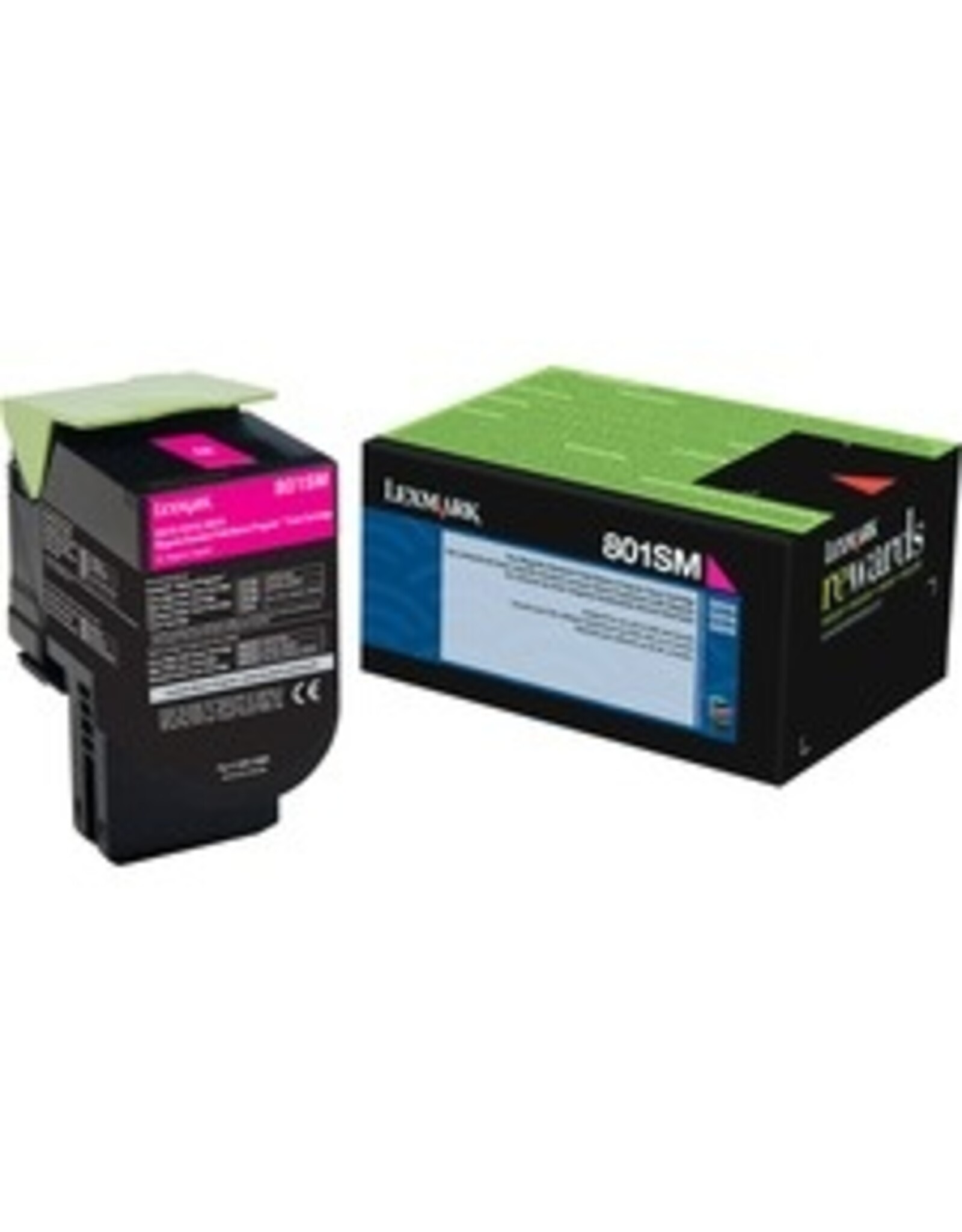 Lexmark 801SM Magenta Toner Cartridge