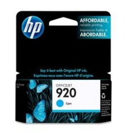 HP HP 920 Cyan Original Ink Cartridge - Single Pack