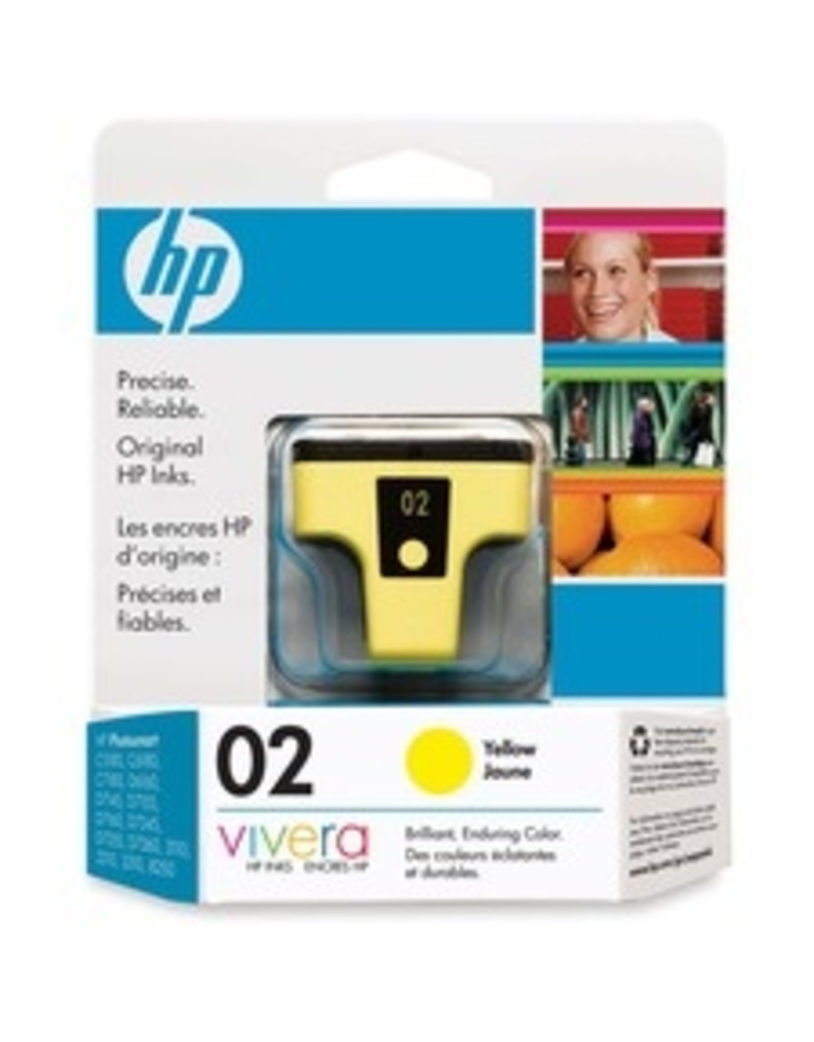 HP HP 2 Yellow Original Ink Cartridge - Single Pack