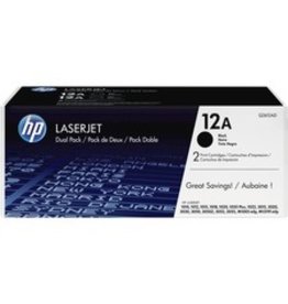 HP HP 12A (Q2612D) Original Toner Cartridge - Dual Pack