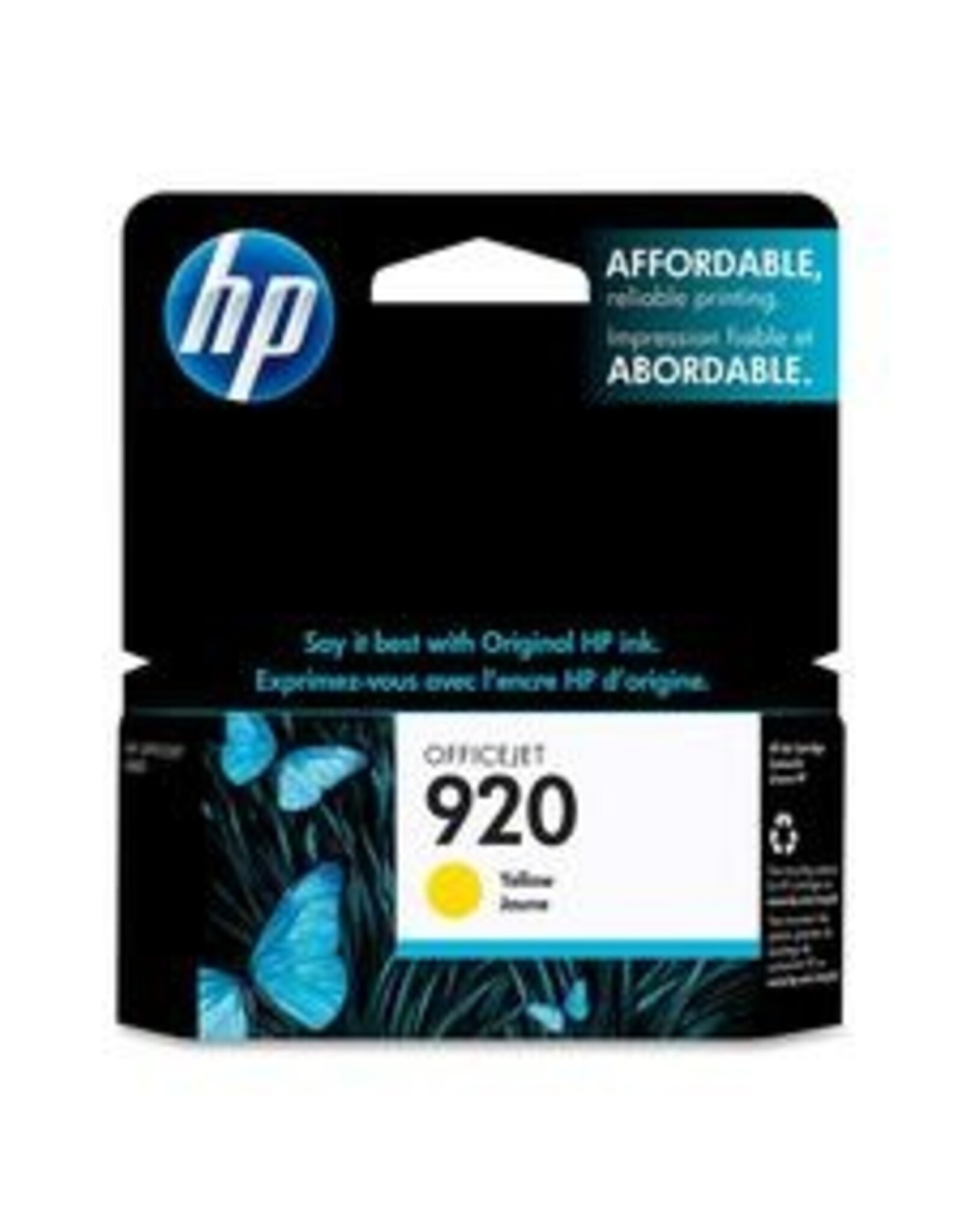 HP HP 920 Yellow Original Ink Cartridge - Single Pack