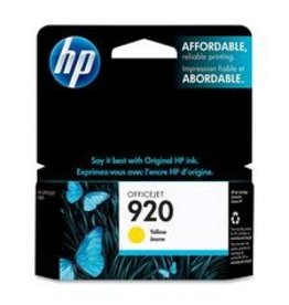 HP HP 920 Yellow Original Ink Cartridge - Single Pack