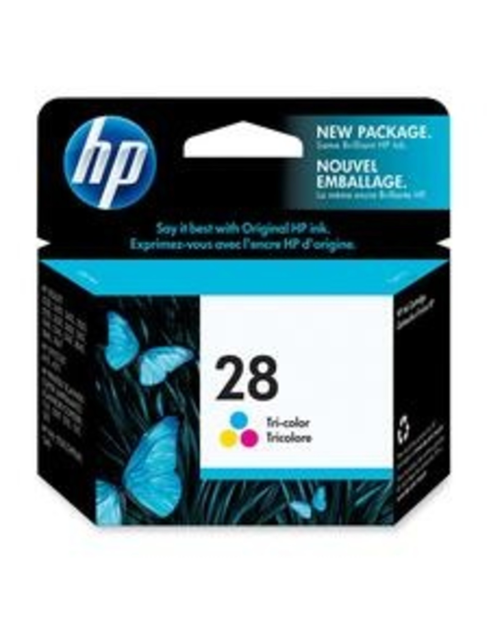 HP HP 28 Tri Colour Original Ink Cartridge - Single Pack