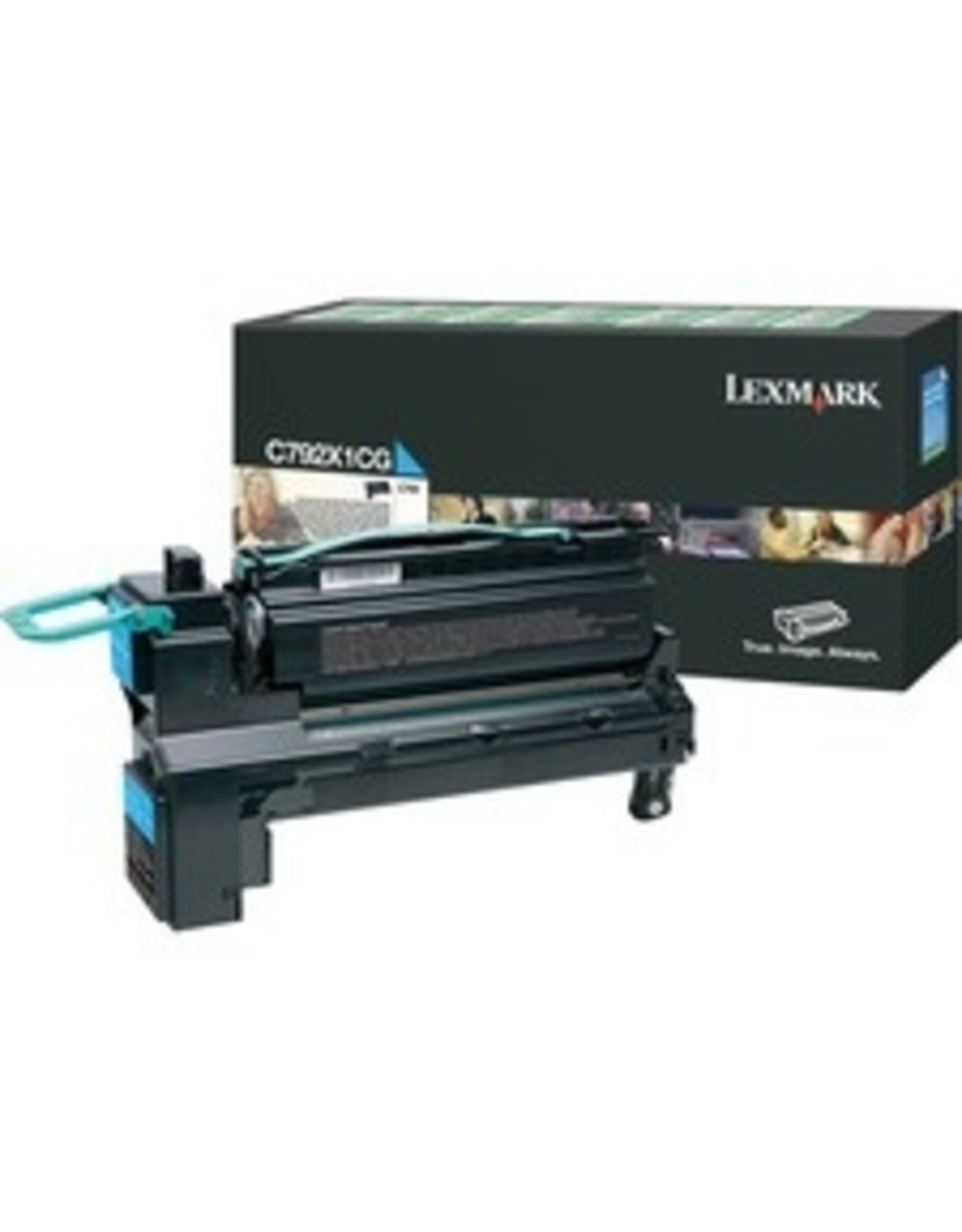 Lexmark C792X1CG Cyan Original Toner Cartridge