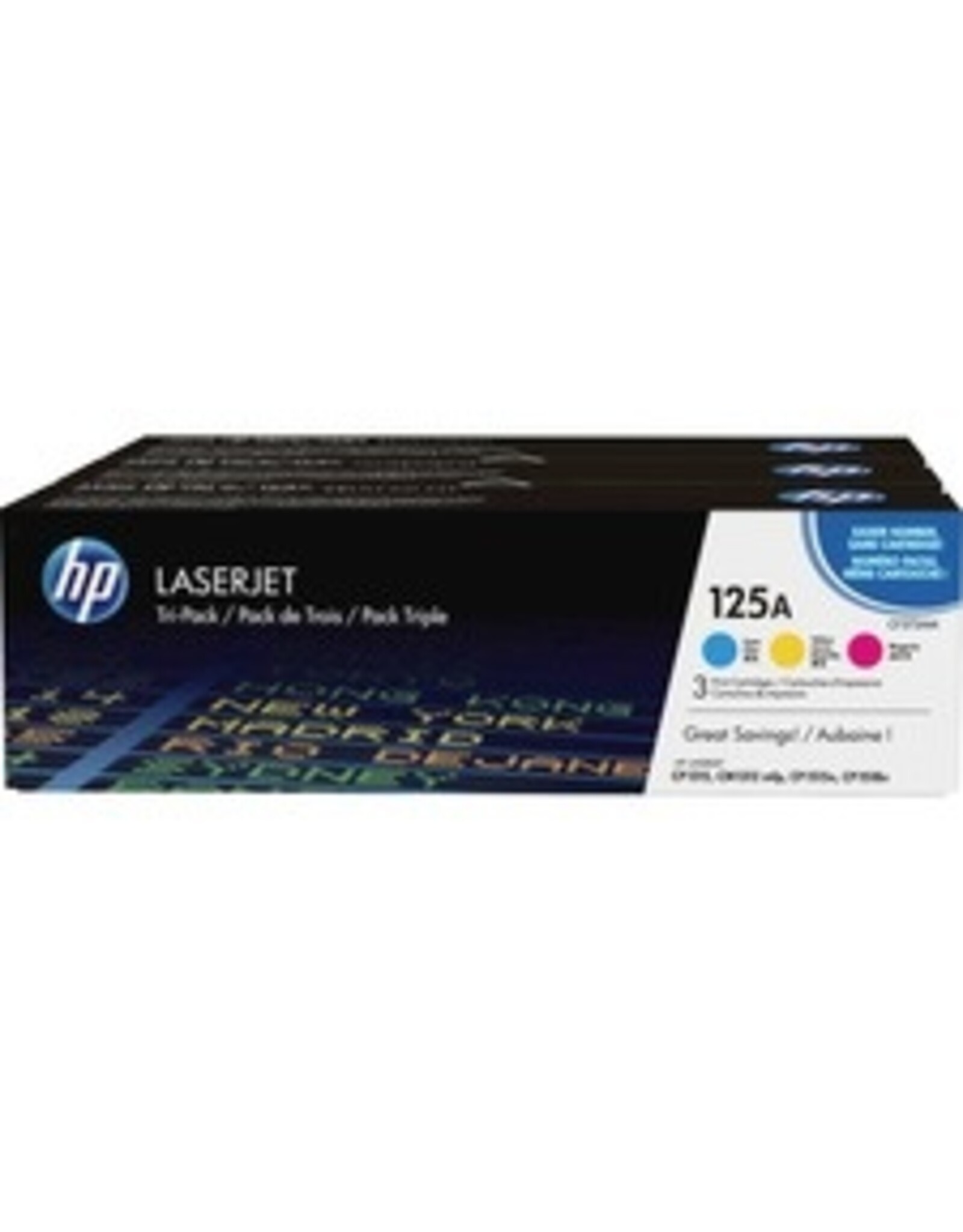 HP HP 125A (CE259A) Original Toner Cartridge - Tri-pack