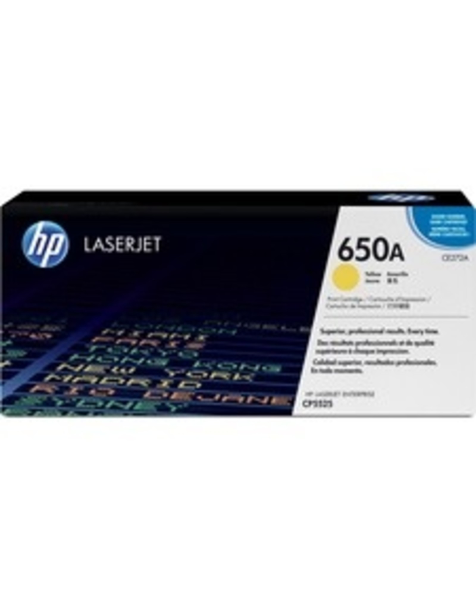 HP HP 650A (CE272A) Original Toner Cartridge - Single Pack