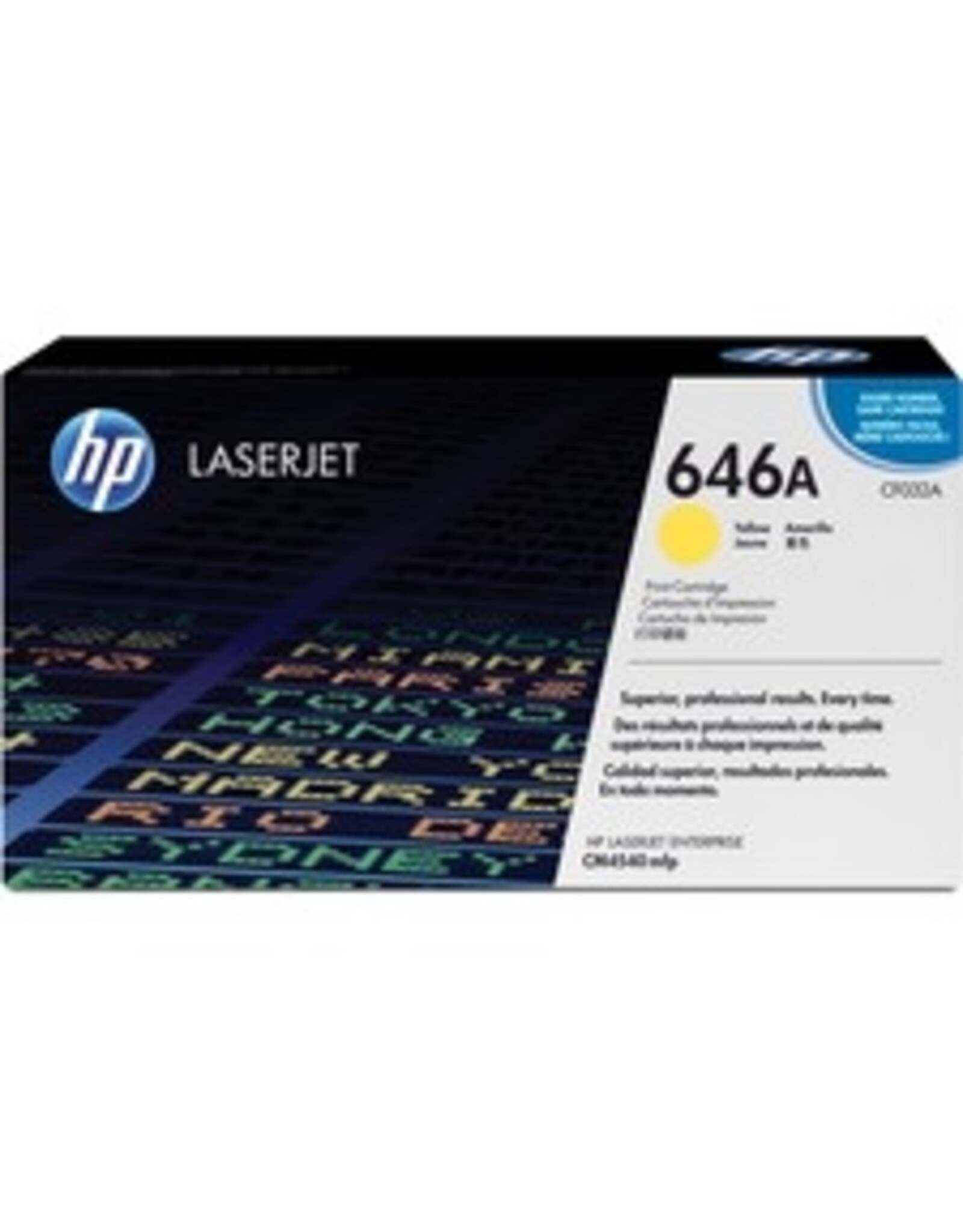 HP HP 646A (CF032A)Yellow  Original Toner Cartridge - Single Pack