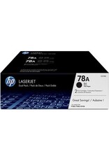 HP HP 78A (CE278D) Original Toner Cartridge Dual Pack - Black - Dual Pack