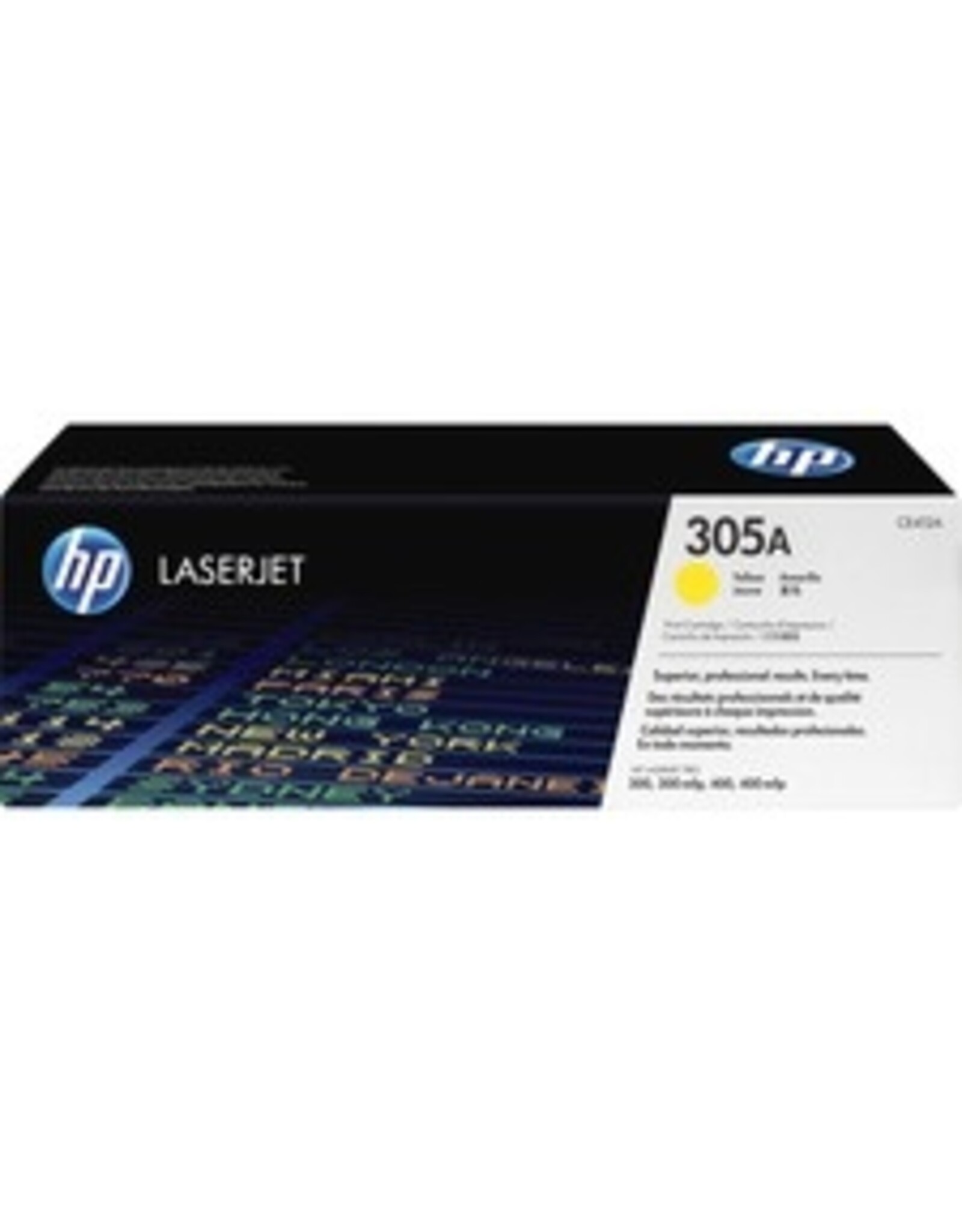 HP HP 305A (CE412A) Original Toner Cartridge - Single Pack