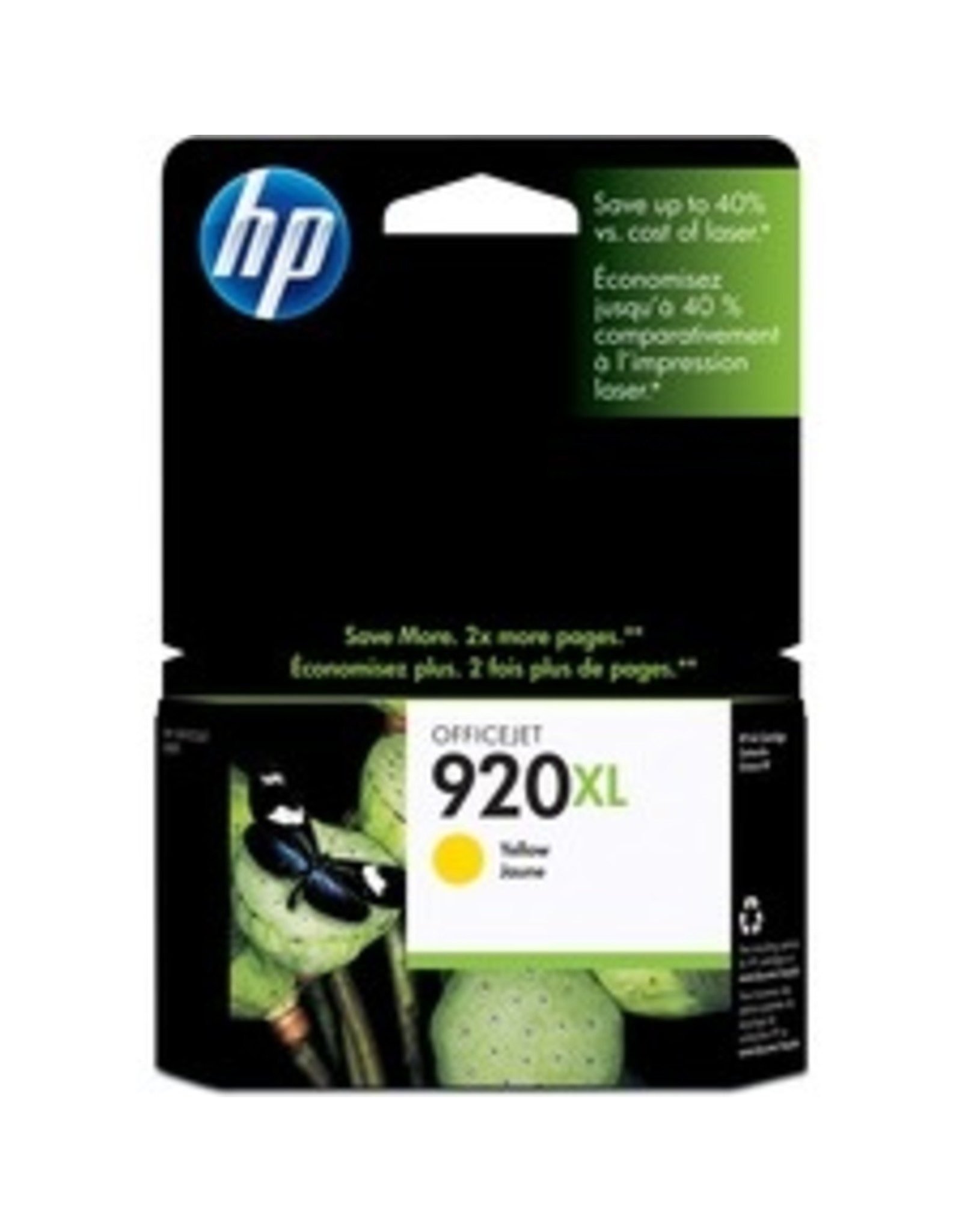 HP HP 920XL Yellow  Original Ink Cartridge - Single Pack