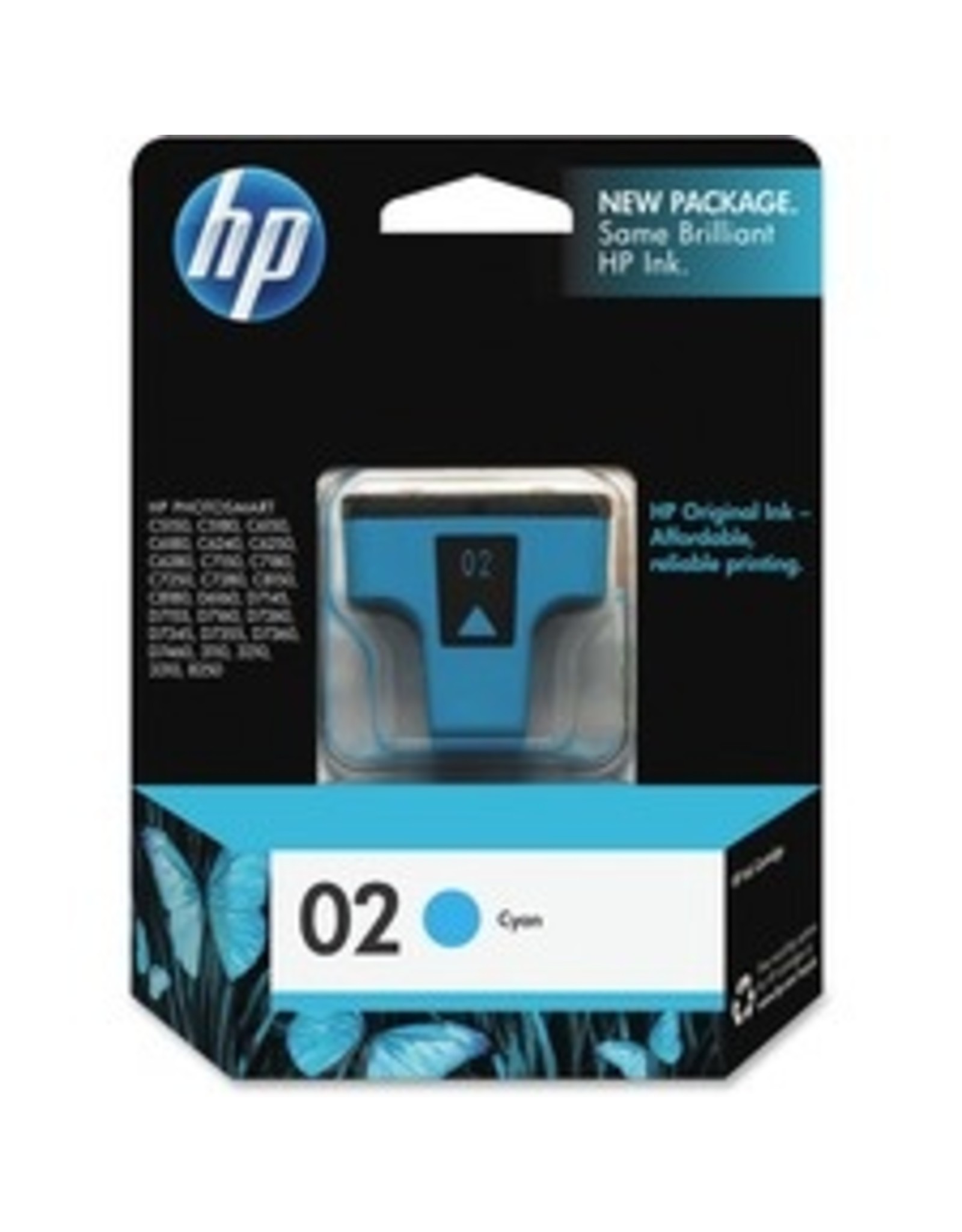 HP HP 02 Original Ink Cartridge - Single Pack