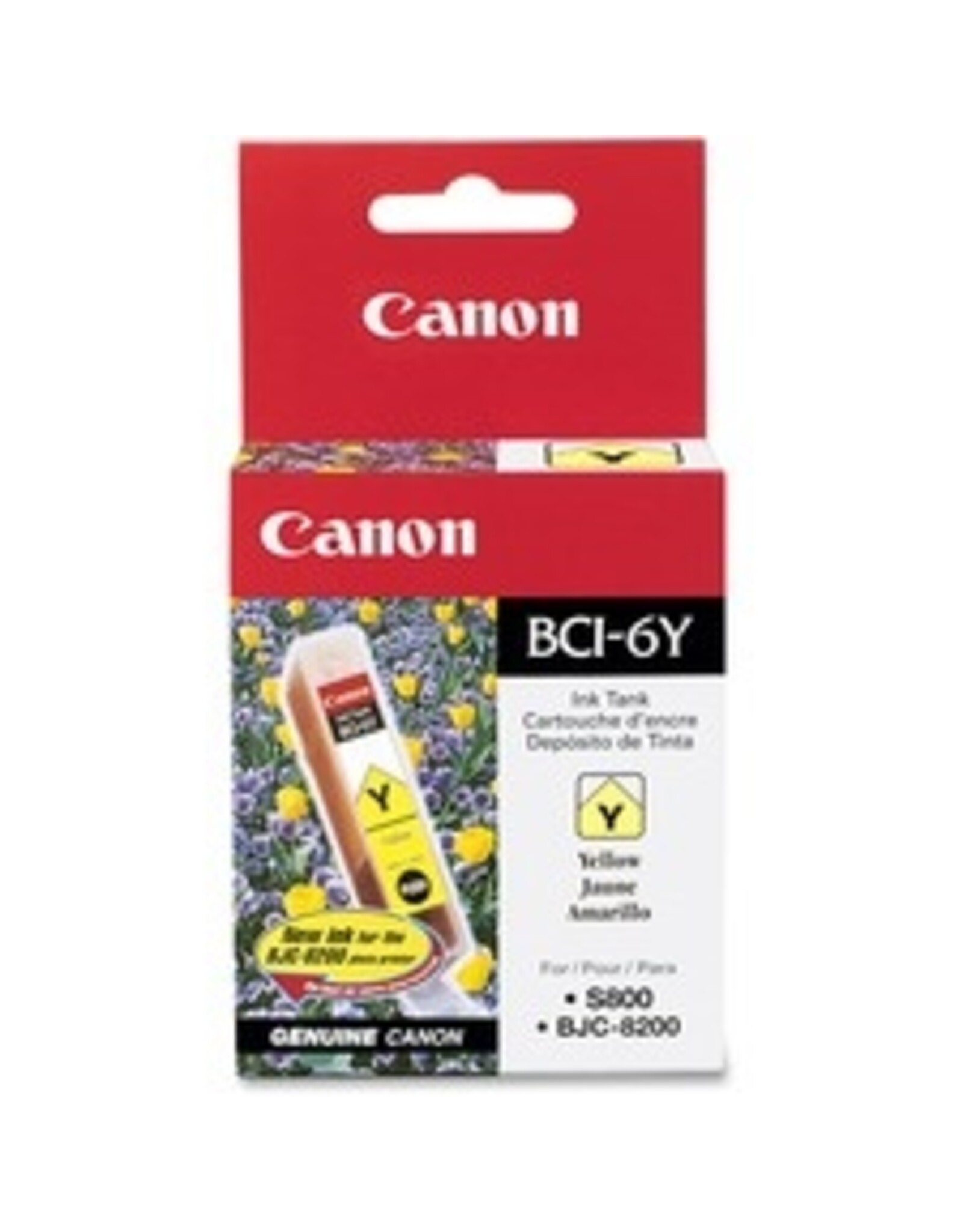 Canon BCI-6Y Yellow Original Ink Cartridge