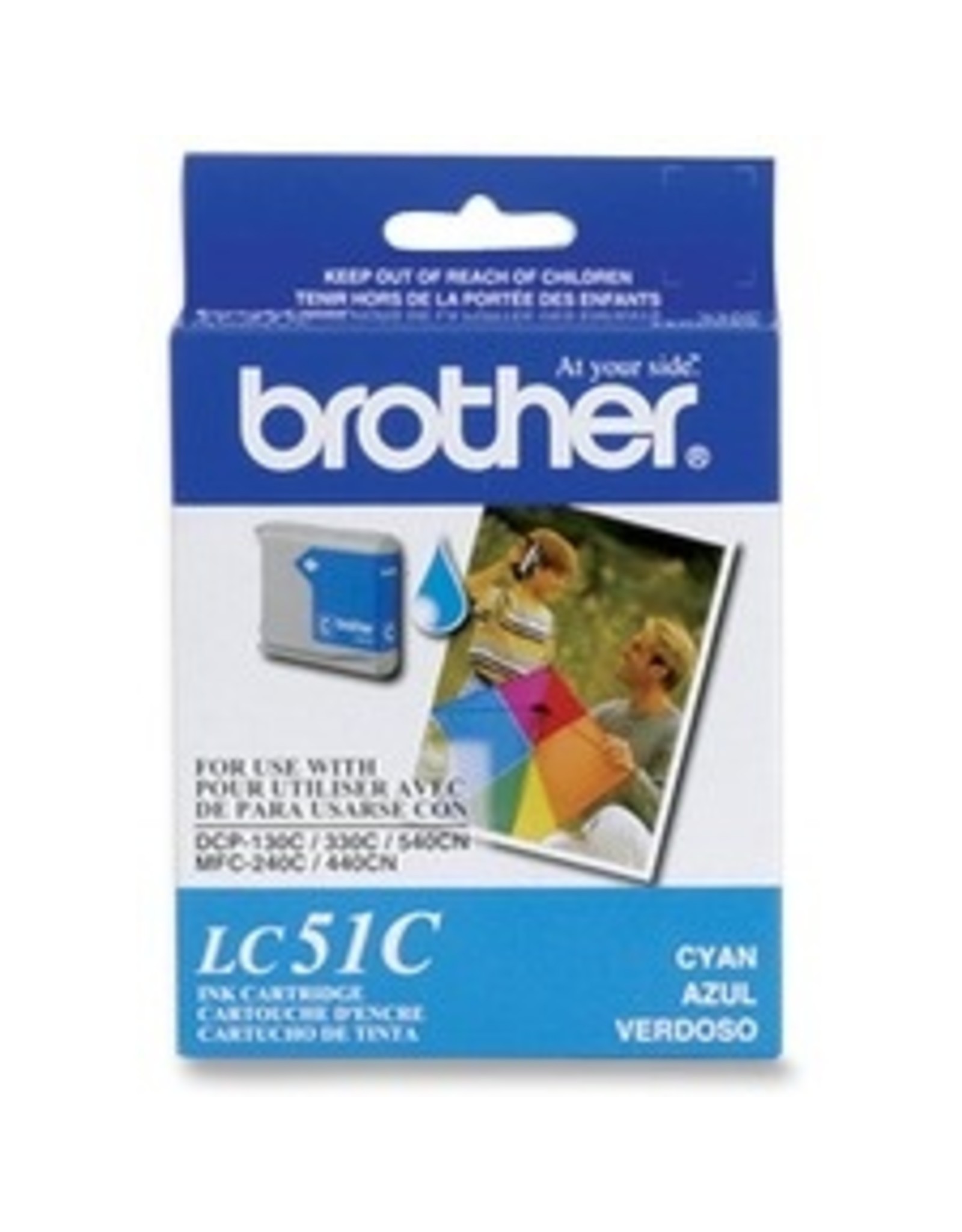 Brother Brother LC51CS Cyan Original Ink Cartridge