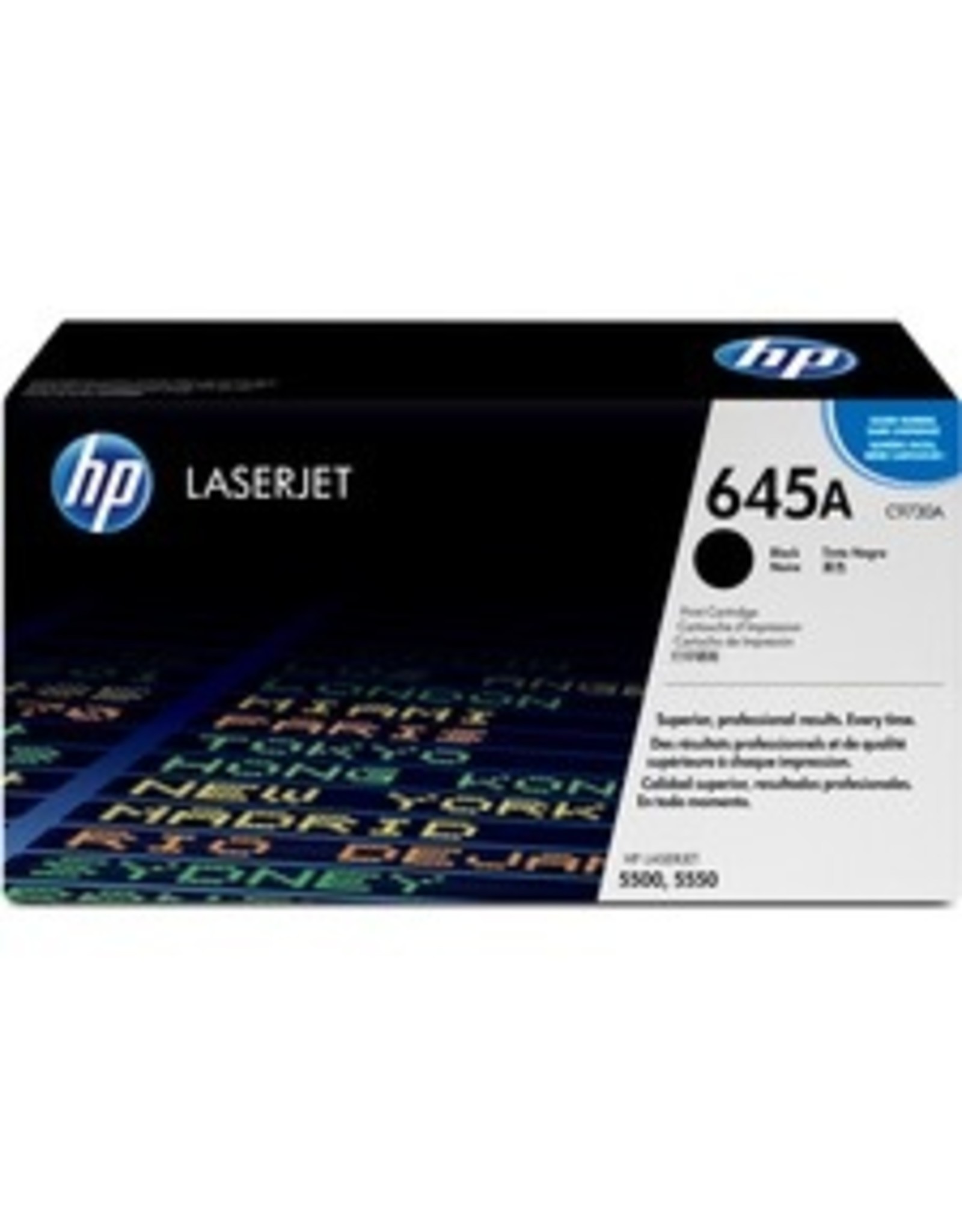 HP HP 645A (C9730A) Original Toner Cartridge Black  - Single Pack