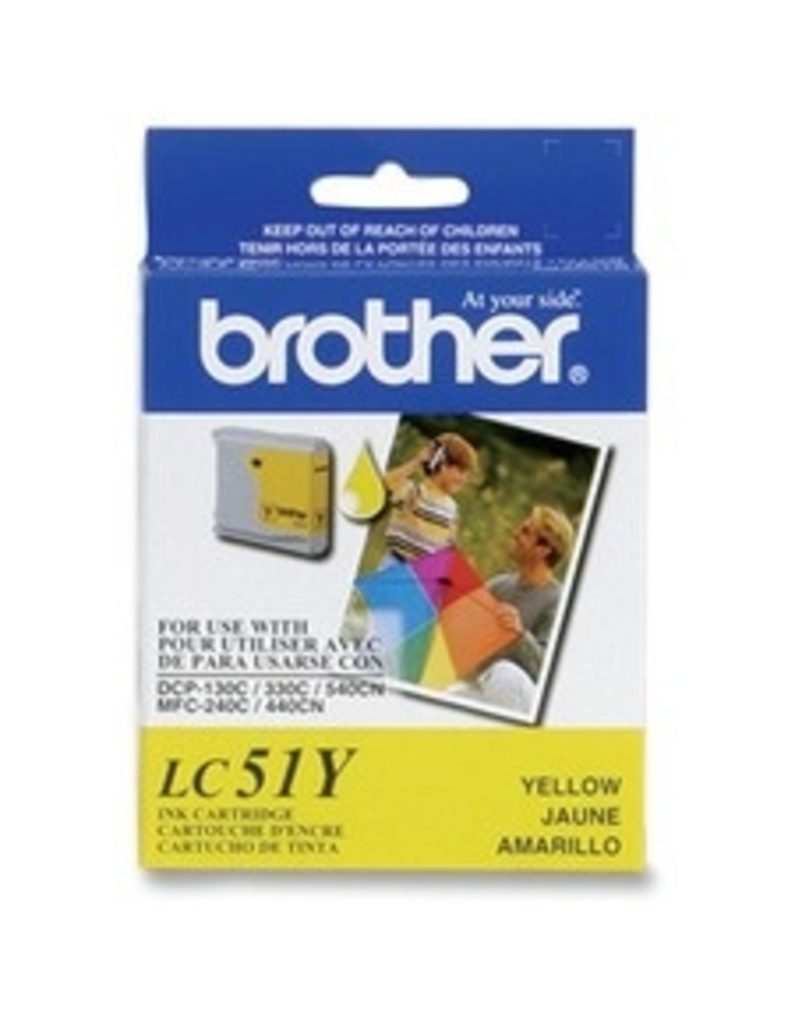 Brother Brother LC51YS Yellow Ink Cartridge