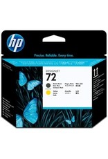HP HP 72 (C9384A) Yellow and Black Original Printhead - Single Pack