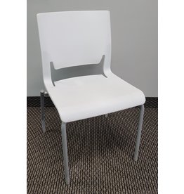 White Stacking Chair