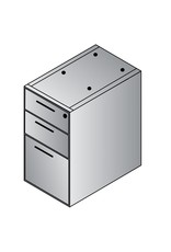 Box/Box/File Pedestal 15.5 x 22