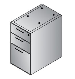 Box/Box/File Pedestal 15.5 x 22