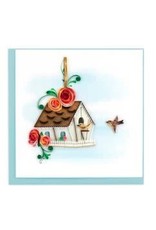 Quilling Card Lg - Birdhouse