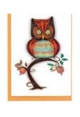 Quilling Card Sm - Owl
