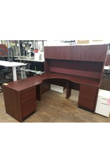 Mahogany  L-shape with Storage