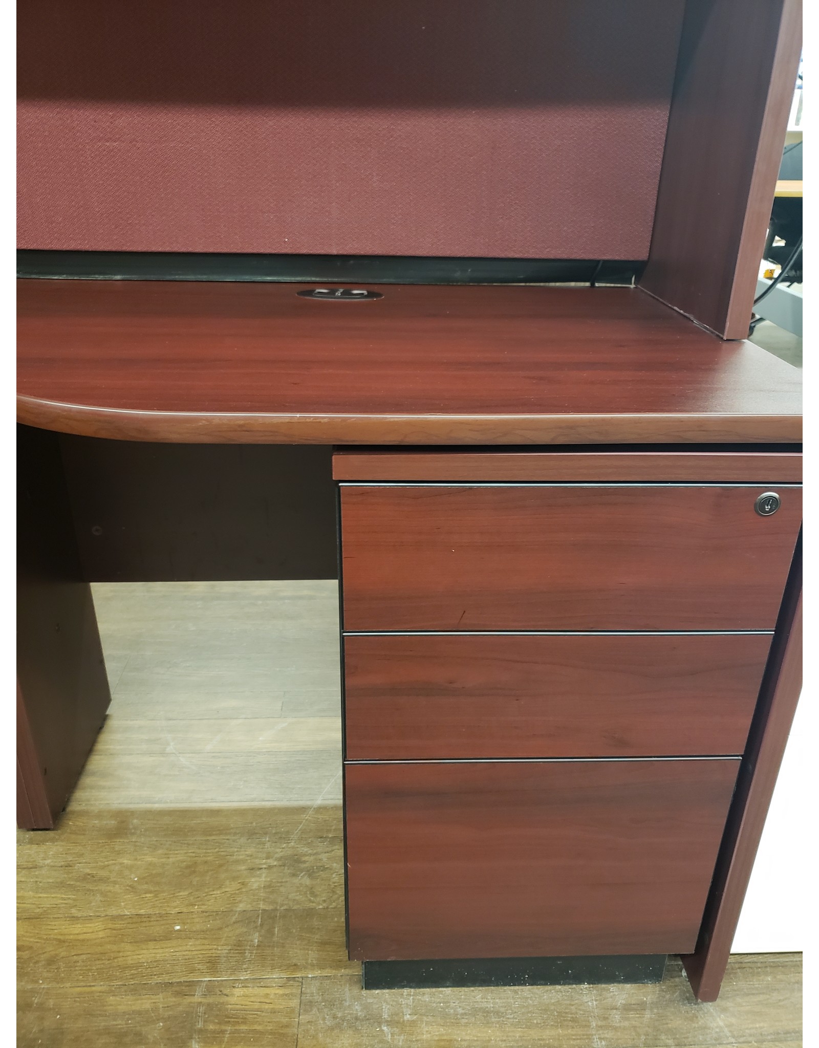 Mahogany  L-shape with Storage