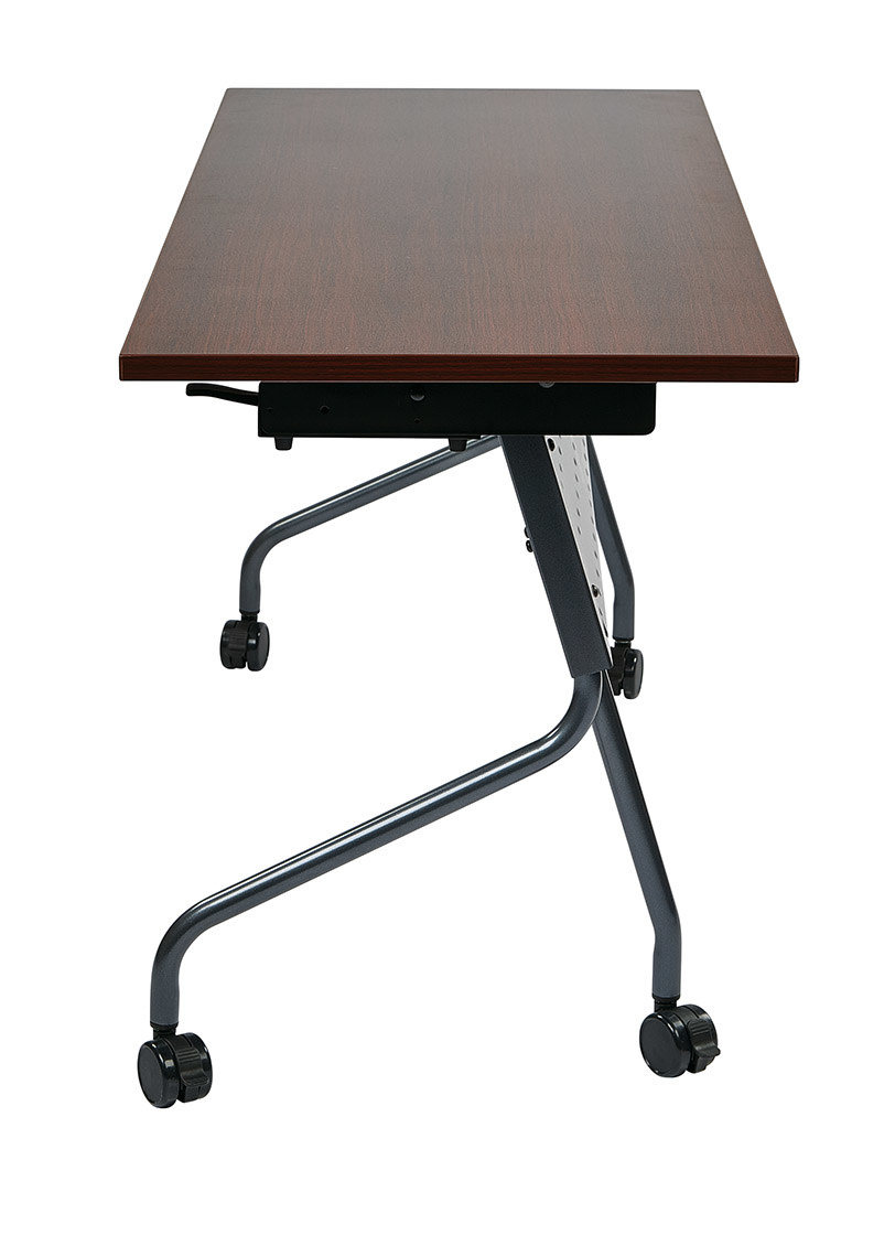 Flip top table Mahogany TCB Office Furniture & Supplies