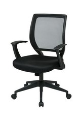 Mesh Back Task Chair - Black