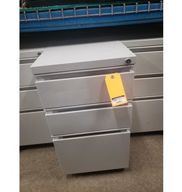 Grey Mobile Box/Box/File Pedestal