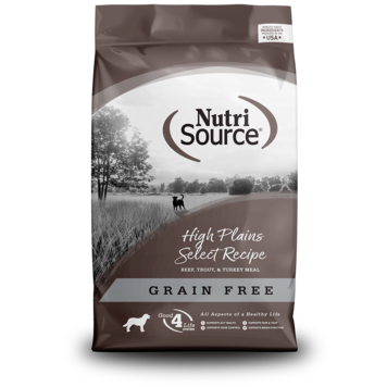 NutriSource NutriSource Grain Free High Plains Select Recipe for Dogs