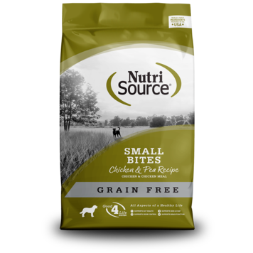 NutriSource NutriSource Grain Free Small Bites Chicken & Pea Recipe for Dogs