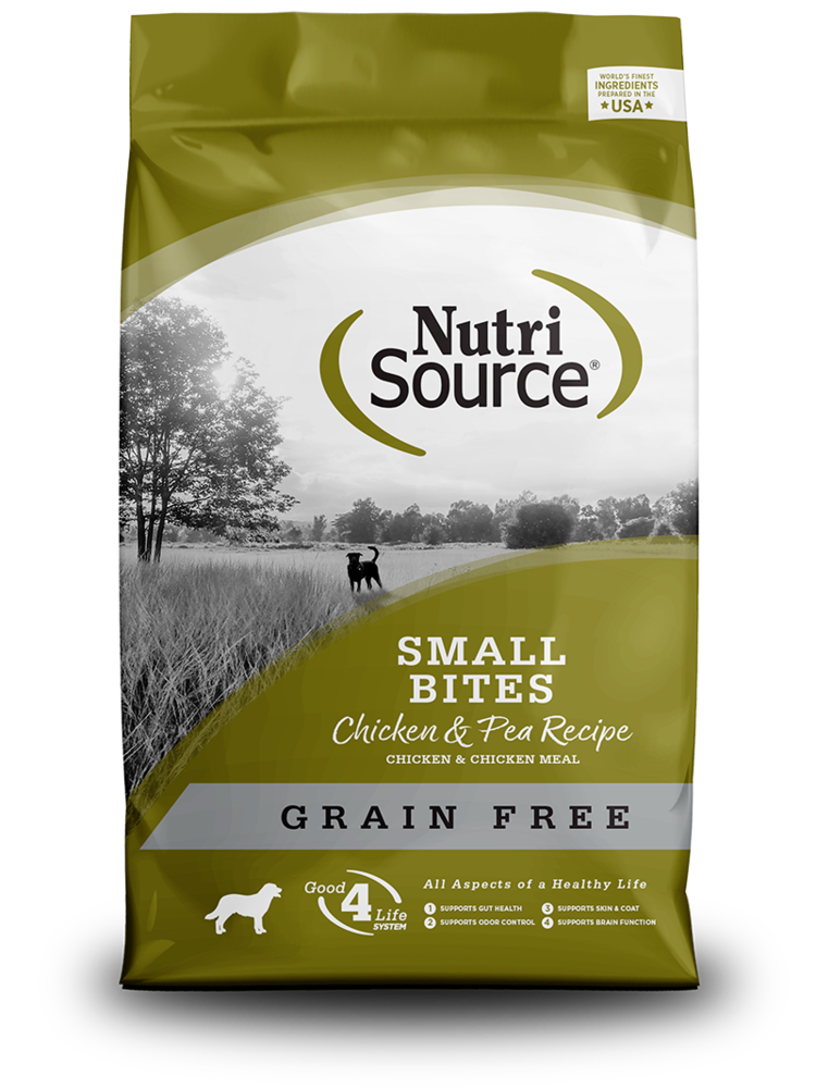 NutriSource NutriSource Grain Free Small Bites Chicken & Pea Recipe for Dogs