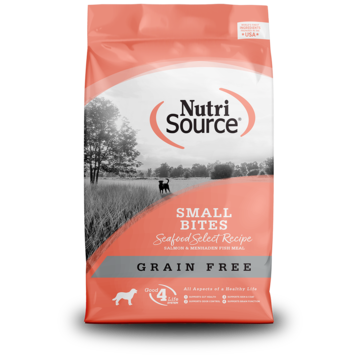 NutriSource NutriSource Grain Free Small Bites Seafood Select Recipe for Dogs