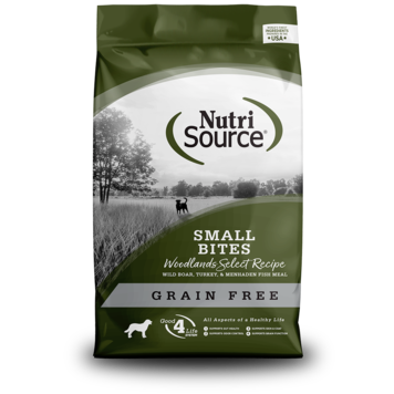 NutriSource NutriSource Grain Free Small Bites Woodlands Select Recipe for Dogs
