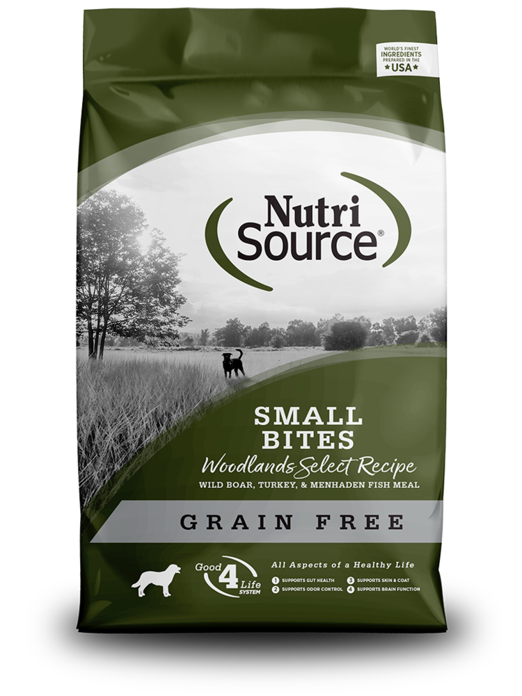 NutriSource NutriSource Grain Free Small Bites Woodlands Select Recipe for Dogs