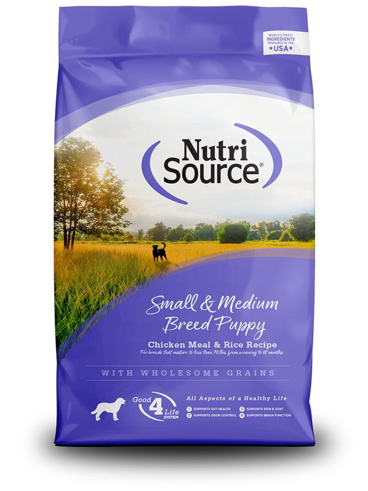 NutriSource NutriSource Small & Medium Breed Puppy Chicken & Rice Recipe for Dogs