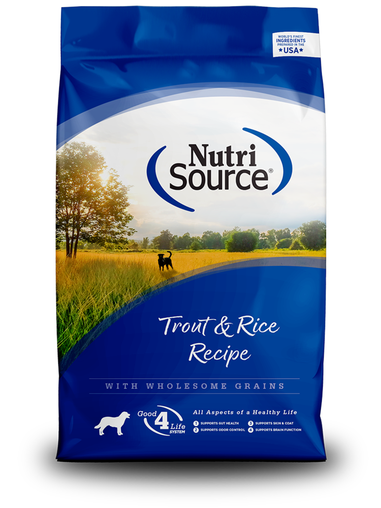 NutriSource NutriSource Trout & Rice Recipe for Dogs