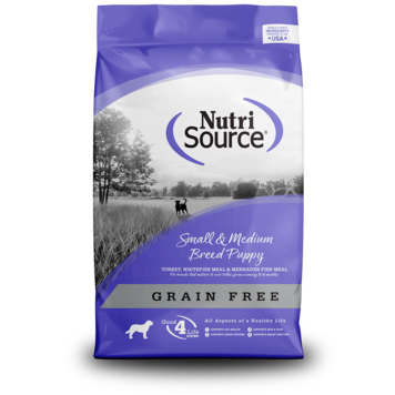 NutriSource NutriSource Grain Free Small & Medium Breed Breed Puppy Recipe for Dogs